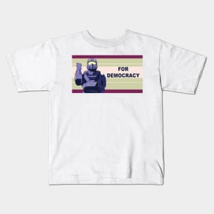 Helldivers 2 - For Democracy Kids T-Shirt
